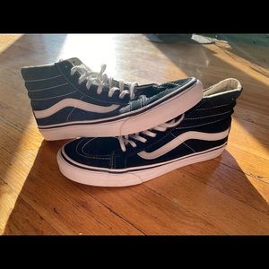 Black SK8-HI High Top Vans